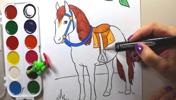 Horse Coloring for Children